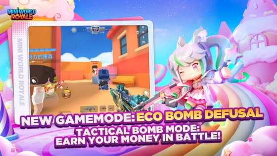 Mini World: Battle Royale 1.0.58. Скриншот 7