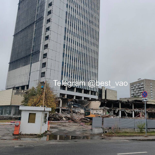 Гудбай, НИИ "Дельта"! В Москве сносят здание на Щёлковском шоссе