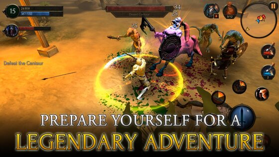 Arcane Quest Legends 1.7.9. Скриншот 6