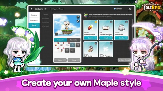 MapleStory: Idle RPG 1.6.0. Скриншот 5