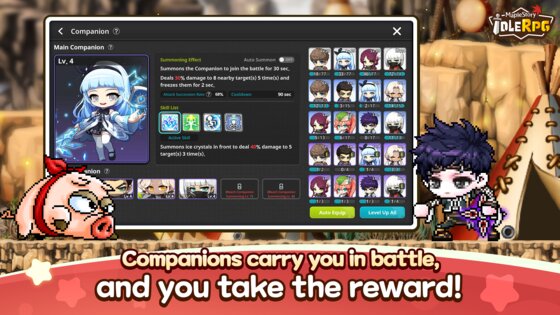 MapleStory: Idle RPG 1.6.0. Скриншот 22