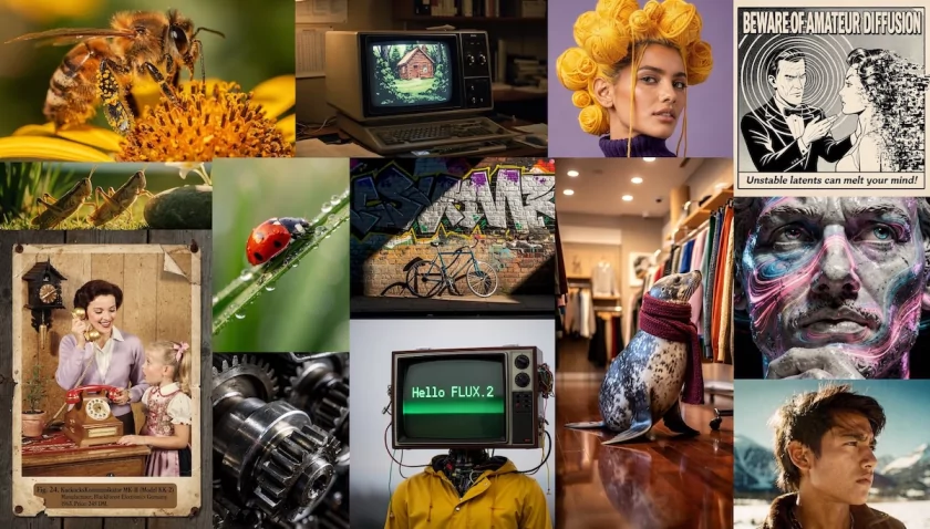 Состоялся релиз FLUX.2 — генеративной модели изображений, понимающей физику, освещение и логику