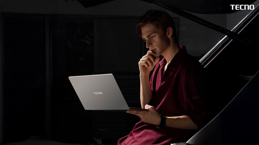 В России стартовали продажи ноутбука TECNO MEGABOOK T14 Air: весит всего 999 грамм