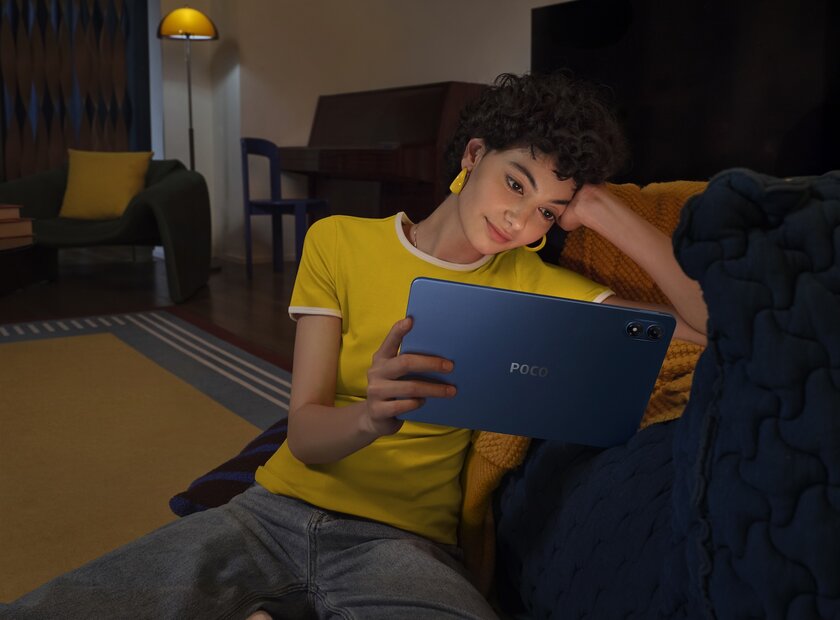 POCO представила сразу два доступных планшета: с неплохим железом и экранами