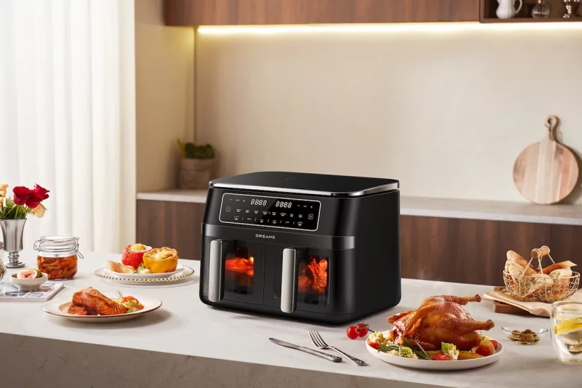 Dreame представила Tasti DZ30: продвинутый аэрогриль с двумя зонами готовки