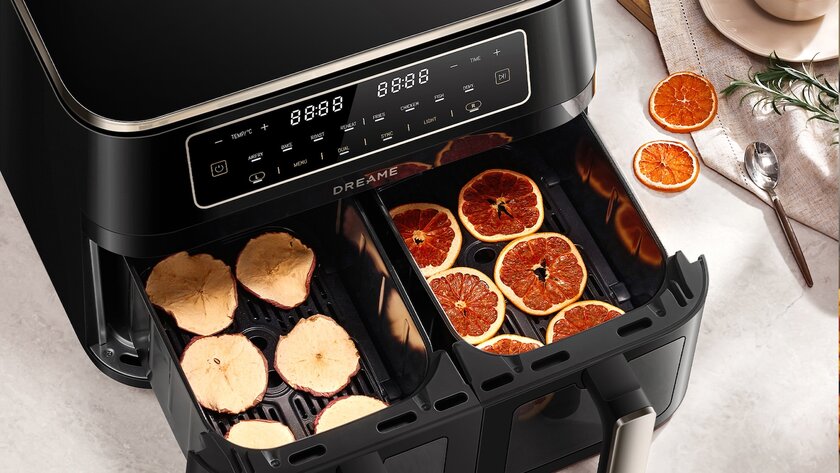 Dreame представила Tasti DZ30: продвинутый аэрогриль с двумя зонами готовки