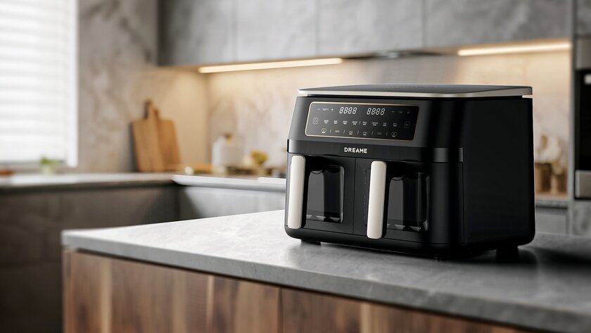 Dreame представила Tasti DZ30: продвинутый аэрогриль с двумя зонами готовки