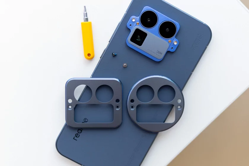 Ловким движением круг превращается в квадрат. Обзор realme GT 8 Pro с кастомизируемым блоком камер — Дизайн. 2