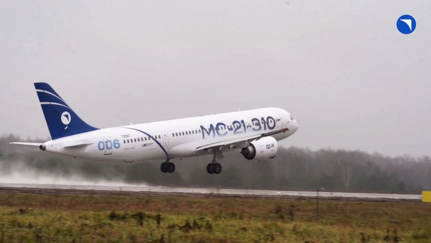 К испытаниям приступил второй МС-21: российский авиалайнер с отечественными системами