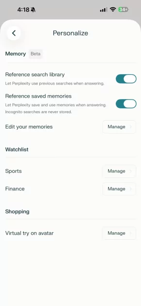Perplexity запустила виртуальную примерочную: пока что только для платных подписчиков