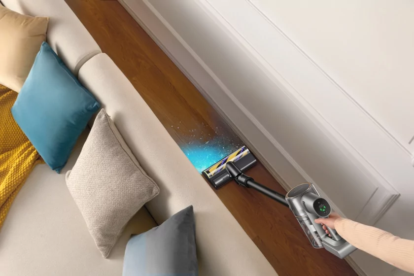 Представлен Dreame R20 Essential — мощный и лёгкий пылесос с подсветкой пыли