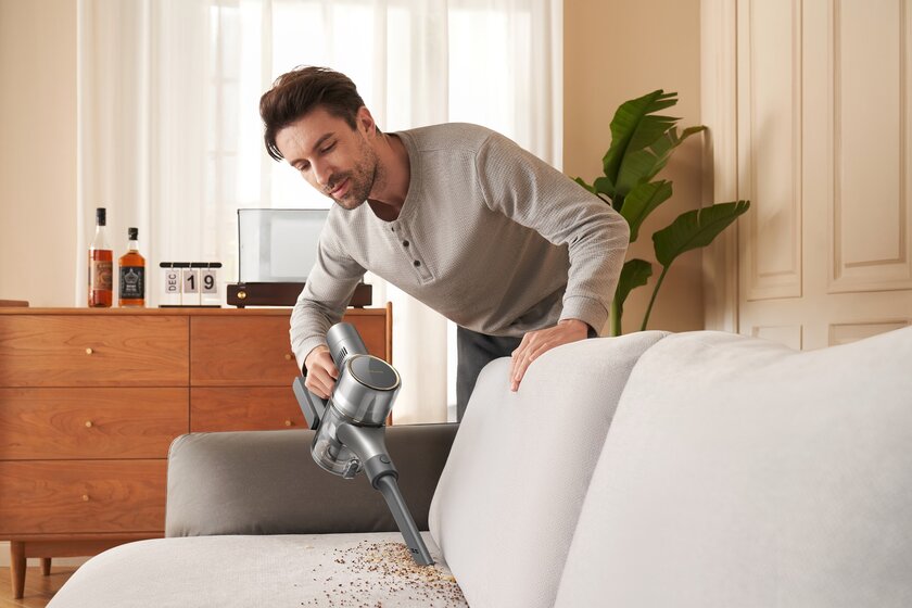 Представлен Dreame R20 Essential — мощный и лёгкий пылесос с подсветкой пыли