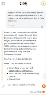 Khoj AI 4.0. Скриншот 2