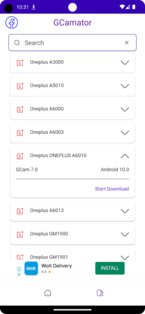 GCamator 5.4.107. Скриншот 1