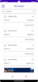 GCamator 5.4.107. Скриншот 4