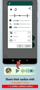 Изменение голоса ватсап 10.4.0. Скриншот 3