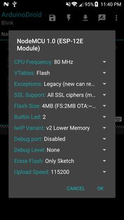 ArduinoDroid 7.2.1. Скриншот 8