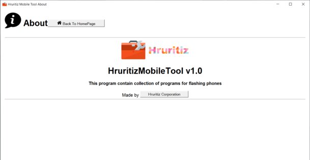 HruritizMobileTool. Скриншот 2