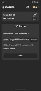 ISO2USB 9.14.2. Скриншот 2