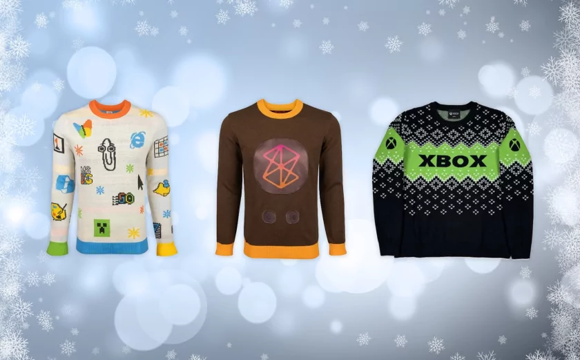 С ностальгией по Windows 95: Microsoft выпустила новые «уродливые» свитеры с артефактами прошлого