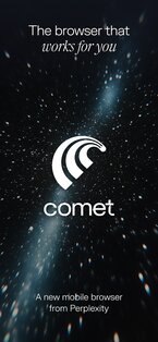Comet 1.2.0. Скриншот 1