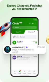 GoChat Messenger 1.0.75. Скриншот 4