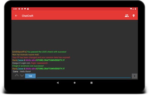ChatCraft 1.12.158. Скриншот 9