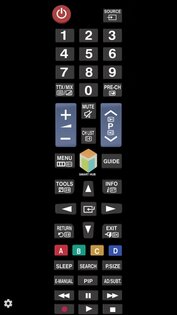 Samsung TV remote 2.9.9. Скриншот 1