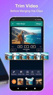 Video Merger, Joiner, Collage 18.10.0. Скриншот 3