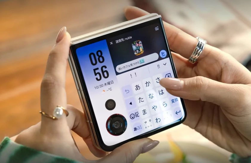 Процессор Dimensity 7400X и 6/128 ГБ памяти: Nubia выпустила раскладушку Flip3
