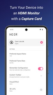 Noir: USB Camera HDMI Monitor 10.0. Скриншот 1
