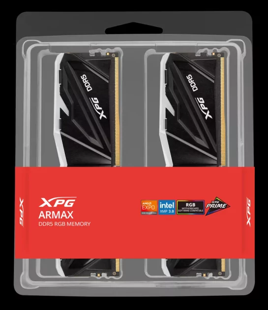 XPG представила серию памяти ARMAX DDR5 для компактных систем: высота модулей всего 39,5 мм