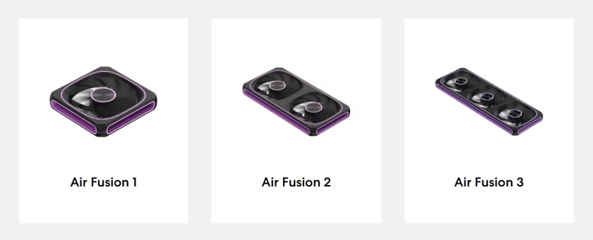 Formula V Line представила вентиляторы Air Fusion для ПК: стильный безвинтовой дизайн и текстура кожи