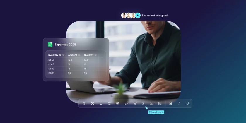 Proton представила Sheets: защищённый редактор электронных таблиц в вебе