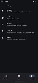 Font Manager 1.18.4. Скриншот 6