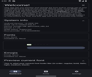 Font Manager 1.18.4. Скриншот 7