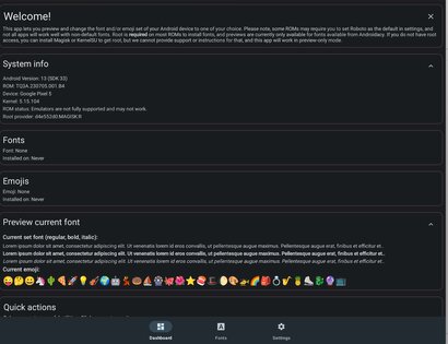 Font Manager 1.18.4. Скриншот 8