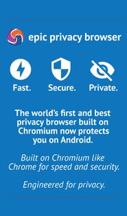 Epic Privacy Browser 138.0.7204.63. Скриншот 1