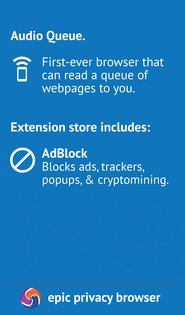 Epic Privacy Browser 138.0.7204.63. Скриншот 2