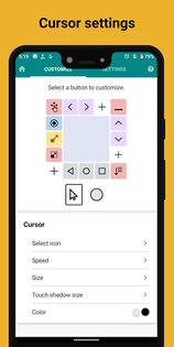 Тачпад для большого телефона 1.5.3. Скриншот 4