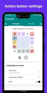Тачпад для большого телефона 1.5.3. Скриншот 5