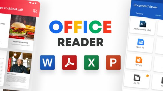 Office Reader — WORD/PDF/EXCEL 2.1.21. Скриншот 6