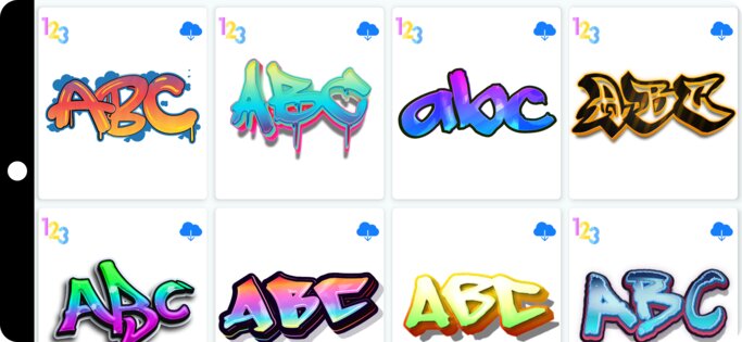 Graffiti Creator 1.3.0.158. Скриншот 3