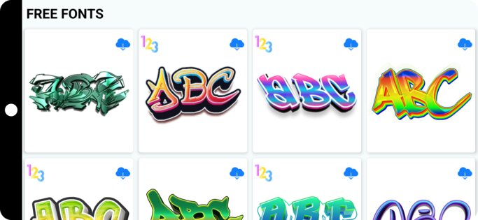 Graffiti Creator 1.3.0.158. Скриншот 9