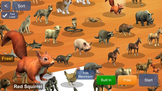 3D Mannequins 3.2. Скриншот 10