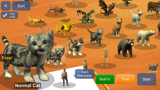 3D Mannequins 3.2. Скриншот 17