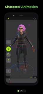 Naomi Animation 1.25.3. Скриншот 1