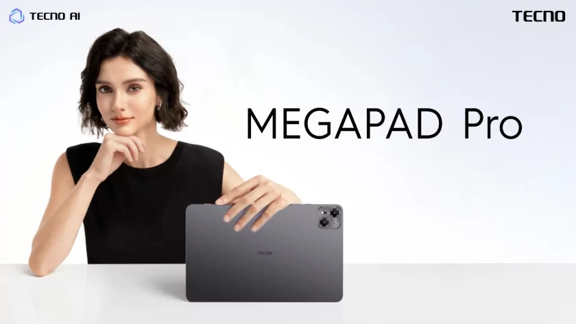 В России стартовали продажи TECNO MEGAPAD Pro: планшета с ИИ-ассистентом на борту
