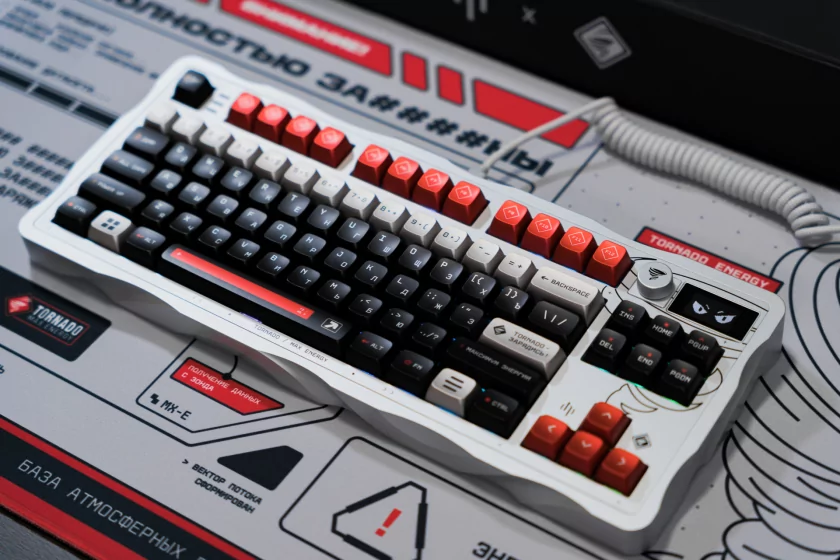 Геймерская клавиатура из алюминия, которую нельзя купить: обзор TORNADO MAX ENERGY x Дарк Проджект
