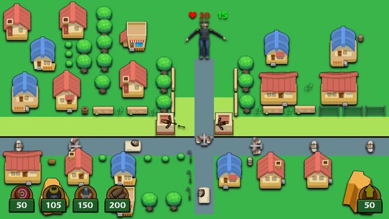 Скуллбой армейка (Tower Defence). Скриншот 1